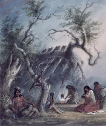 Lodge indien, 1837